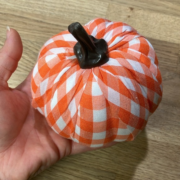 2 set fall a orange and black&white pumpkins buffalo chic style - Picture 7 of 9